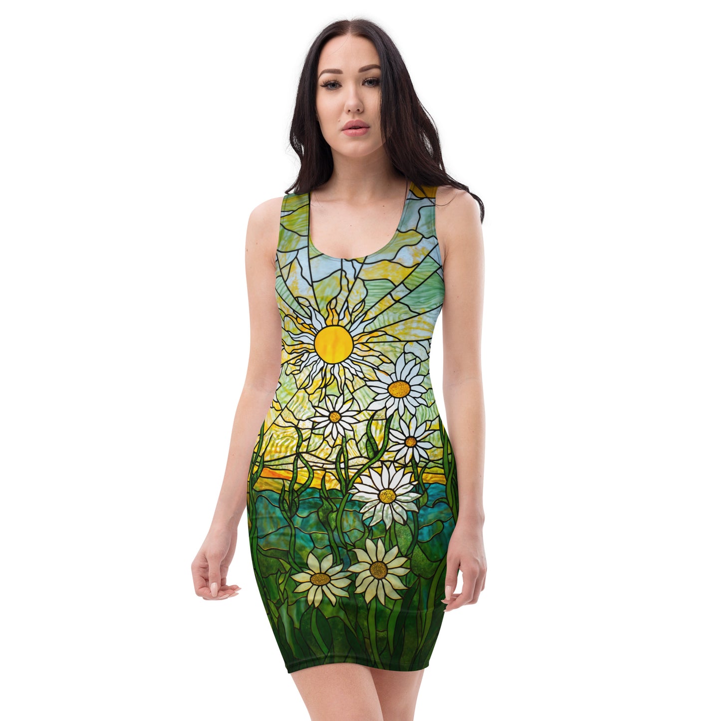 Stained Glass Bodycon dress